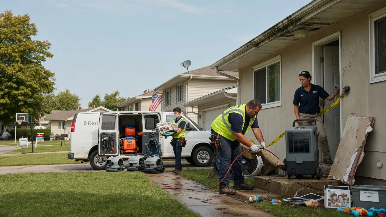 Water Damage Restoration in New Home, TX near me